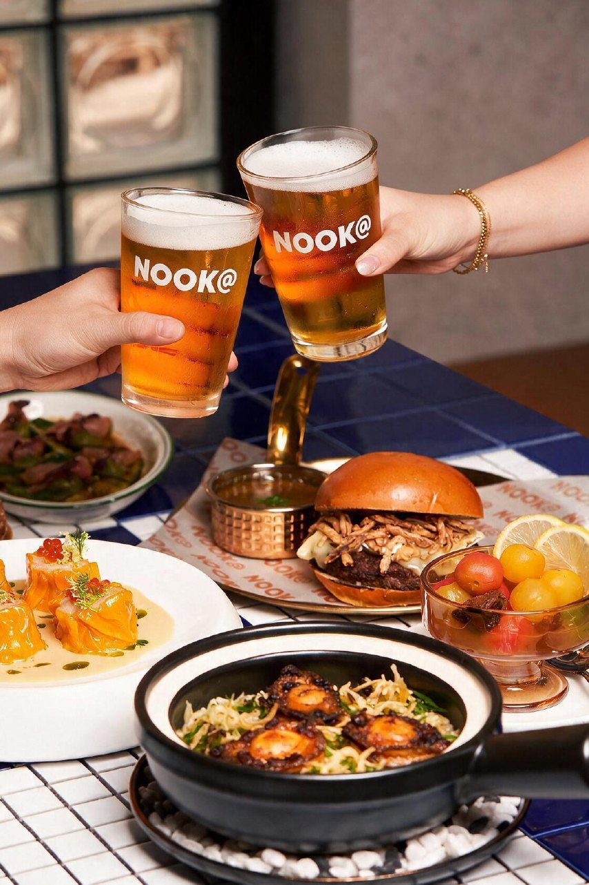Cheers with NOOK beers